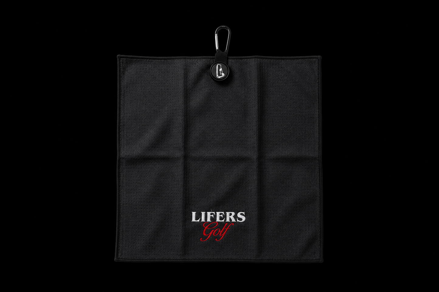 Black Lifers Golf Towel