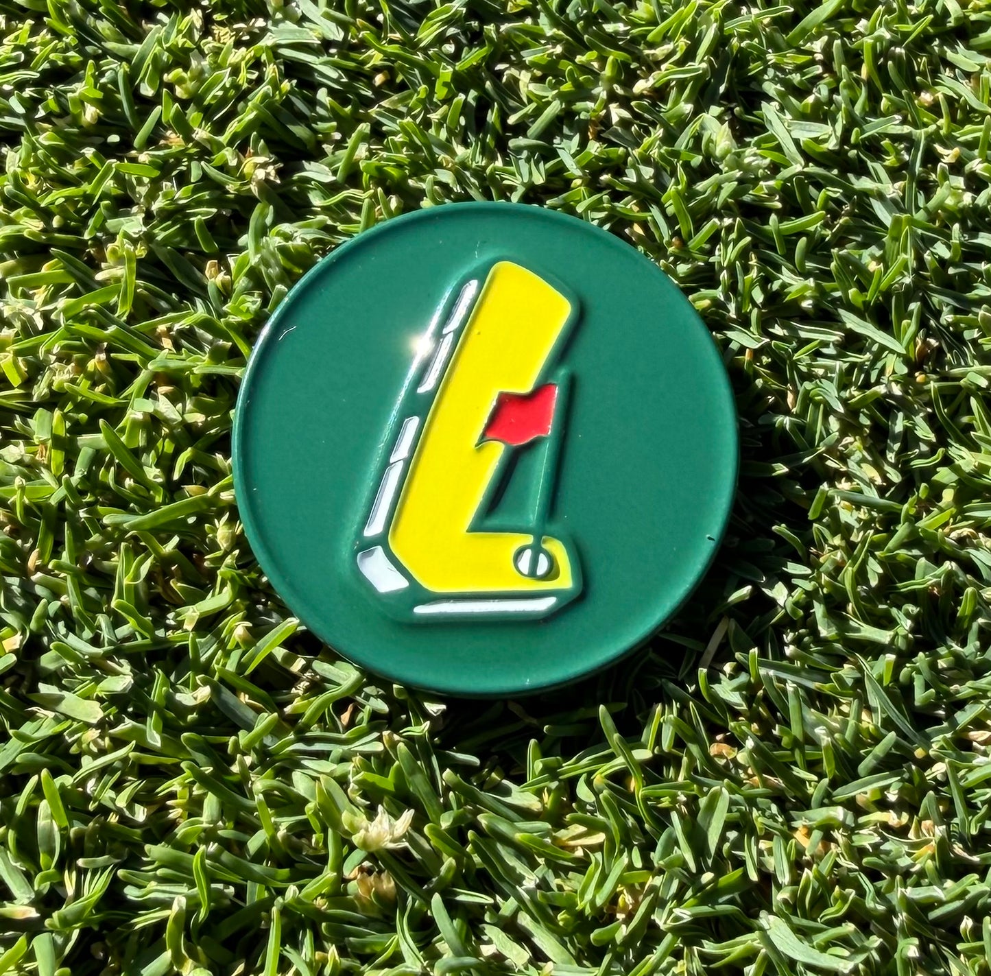 Dog Leg Ball Marker