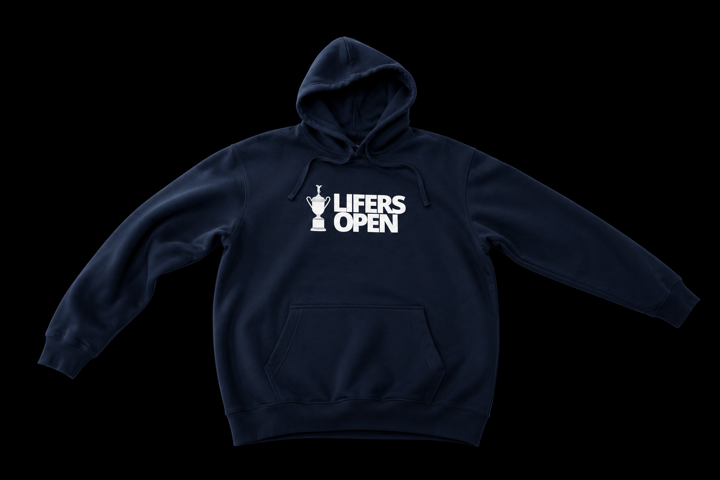 Lifers Open Hoodie Dark Navy