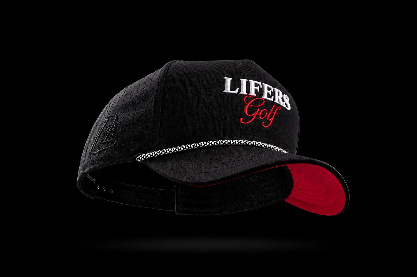 Lifers Golf Hat Red Bottom